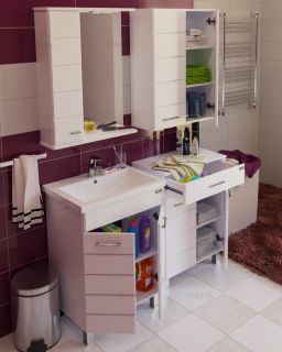 Шкаф СанТа Омега 407002 60см белый